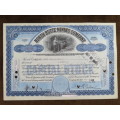 1932 North Butte Mining Company, Stock Certificate, 50 Shares , F13526