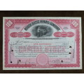 1929 North Butte Mining Company, Stock Certificate, 100 Shares , C9185