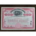 1929 North Butte Mining Company, Stock Certificate, 100 Shares , C8369