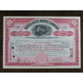1929 North Butte Mining Company, Stock Certificate, 100 Shares , C9775