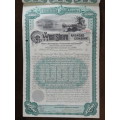 1885 West Shore Railroad Company, $1000 Bond Certificate With  Coupons 16767