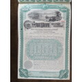 1885 West Shore Railroad Company, $1000 Bond Certificate With  Coupons 35037