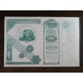 1885 West Shore Railroad Company, $1000 Bond Certificate With  Coupons 13507