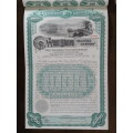 1885 West Shore Railroad Company, $1000 Bond Certificate With  Coupons 13506