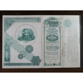 1885 West Shore Railroad Company, $1000 Bond Certificate With  Coupons 36670