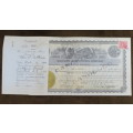 1924 WEstern Union Mining Company, Stock Certificate, 5000 Shares , 3103