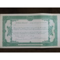 1924 WEstern Union Mining Company, Stock Certificate, 1000 Shares , 3107