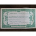1924 WEstern Union Mining Company, Stock Certificate, 1000 Shares , 3109