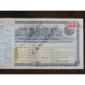 1924 Western Union Mining Company, Stock Certificate, 1000 Shares , 3120