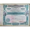 1901 Plume And Atwood Manufacturing Company, Stock Certificate, 335 Shares , 211