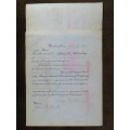 1901 Plume And Atwood Manufacturing Company, Stock Certificate, 317 Shares , 207