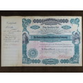1901 Plume And Atwood Manufacturing Company, Stock Certificate, 375 Shares , 209