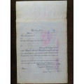 1901 Plume And Atwood Manufacturing Company, Stock Certificate, 650 Shares , 201