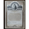 1893 Cleveland Cincinnati Chicago St Louis Railrway Company Bond, $1000 Gold Bond, 22253