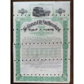 1894 Kansas City Northwestern Railroad Company Bond, $1000 Gold Bond, 2301
