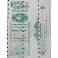 1894 Kansas City Northwestern Railroad Company Bond, $1000 Gold Bond, 2301