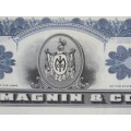 1930 I Magnin & Company , Stock Certificate, 100 Shares, SC972