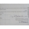 1942 Cosgrove Coal Company , Stock Certificate, 100 Shares, 49