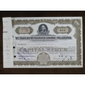 1939 Franklin Fire Insurance Company of Philadelphia , Stock Certificate, 100 Shares, N11399