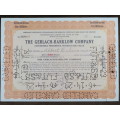 1929 Gerlach Barklow Company , Stock Certificate, 10 Shares, 687