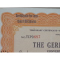 1929 Gerlach Barklow Company , Stock Certificate, 10 Shares, 687