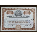 1928 I Magnin and Company, Stock Certificate, 60 Shares, SFL77