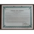 1942 Cosgrove Voal Company, Stock Certificate, 8 Shares, 52