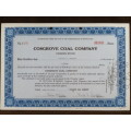 1948 Cosgrove Coal Company, Stock Certificate, 16 Shares, 205
