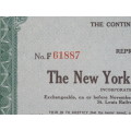 1947 New York Chicago and St Louis Railroad Company, Stock Certificate, 25 Shares, 61887