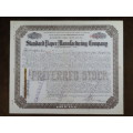 1935 Standard Paper Manufacturing Company, Stock Certificate, 20 Shares, 799