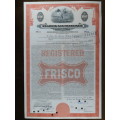 1948 St Louis San Francisco Railway Company, $1000 Bond Certificate RM244