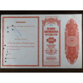 1948 St Louis San Francisco Railway Company, $1000 Bond Certificate RM246
