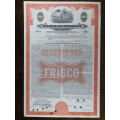 1948 St Louis San Francisco Railway Company, $1000 Bond Certificate RM250