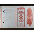 1948 St Louis San Francisco Railway Company, $1000 Bond Certificate RM1026