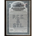 1920 Pittsburgh Cincinnati Chicago and St Louis Railroad Company, $1000 Gold Bond Certificate 10160