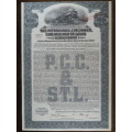 1920 Pittsburgh Cincinnati Chicago and St Louis Railroad Company, $1000 Gold Bond Certificate 10153