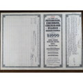 1920 Pittsburgh Cincinnati Chicago and St Louis Railroad Company, $1000 Gold Bond Certificate 10980