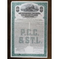 1944 Pittsburgh Cincinnati Chicago and St Louis Railroad Company, $1000 Bond Certificate 3704