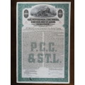 1944 Pittsburgh Cincinnati Chicago and St Louis Railroad Company, $1000 Bond Certificate 2461