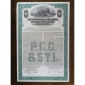 1944 Pittsburgh Cincinnati Chicago and St Louis Railroad Company, $1000 Bond Certificate 2462