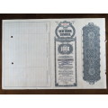 1913 The New York Central Railroad Company, $1000 Gold Bond Certificate 69036