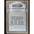 1931 The Pennsylvania Railroad Company, $1000 Gold Bond Certificate 4172