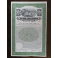 1913 The New York Central Railroad Company, $1000 Bond Certificate 66472