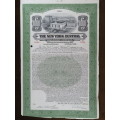 1913 The New York Central Railroad Company, $1000 Bond Certificate 19044