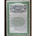 1913 The New York Central Railroad Company, $1000 Bond Certificate 54997