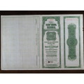 1913 The New York Central Railroad Company, $1000 Bond Certificate 54997