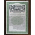 1913 The New York Central Railroad Company, $1000 Bond Certificate 11918