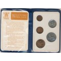 Great Britain First Decimal Coins, 1971Uncirculated Set