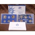 USA , 2003 Complete Proof Coin Set, Including Statehood Quarters, 10 coin Set