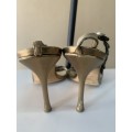 Jimmy Choo sandals UK5.5 - Gold with bronce detail